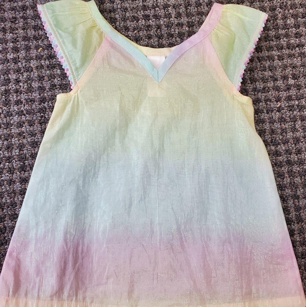 Cat & Jack colorful blouse/coverup